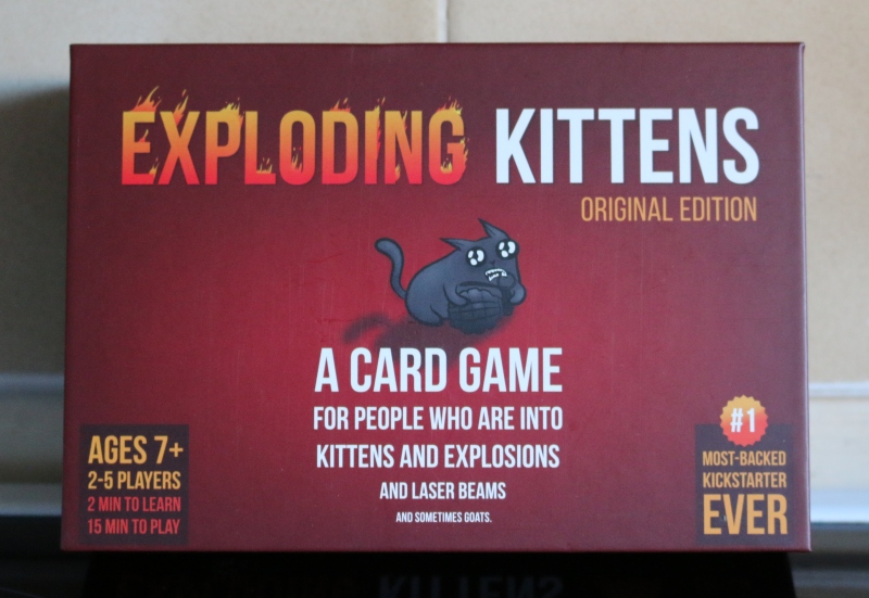 Exploding Kittens - a game review - Over 40 and a Mum to One